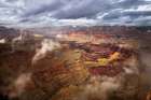 Mist and clouds, Grand Canyon National Park, Arizona Art Print